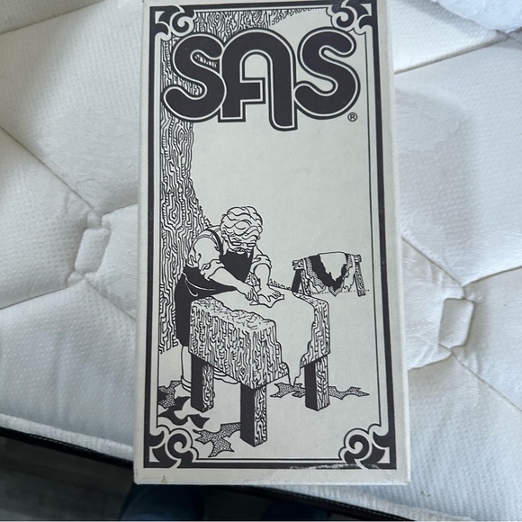 SAS Mocha Leather Loafers with Decorative Stitching - Picture 4 of 4